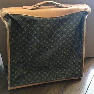 Louis Vuitton vintage garment bag.